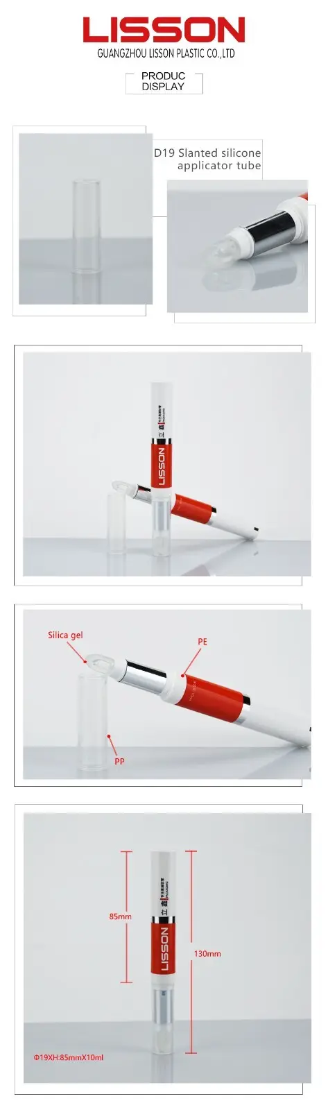 Lisson custom lip gloss tubes bulk production for packaging 2