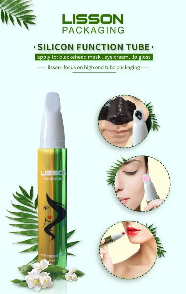 applicator round lip balm containers acrylic for cosmetic Lisson 2