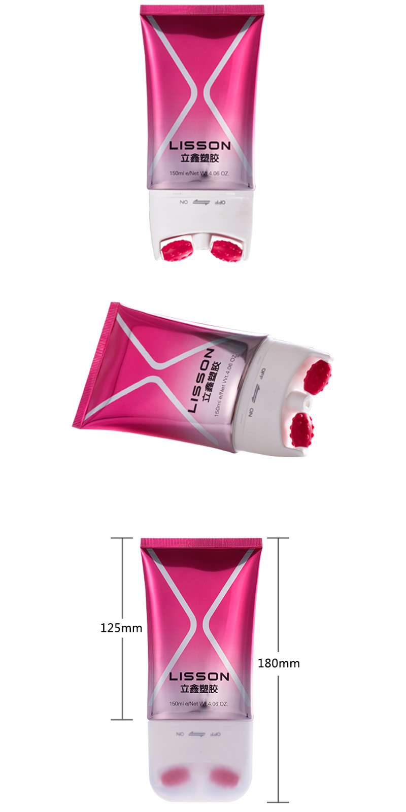 free sample cosmetic tubes wholesale top brand for makeup Lisson 2