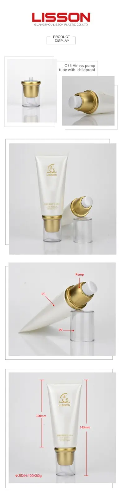 Lisson empty makeup containers at discount for packaging 2