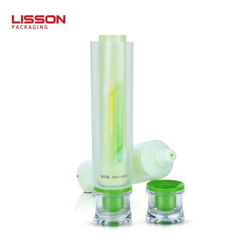 화장품 튜브 120ml 듀얼 챔버 로션 튜브 도매 1