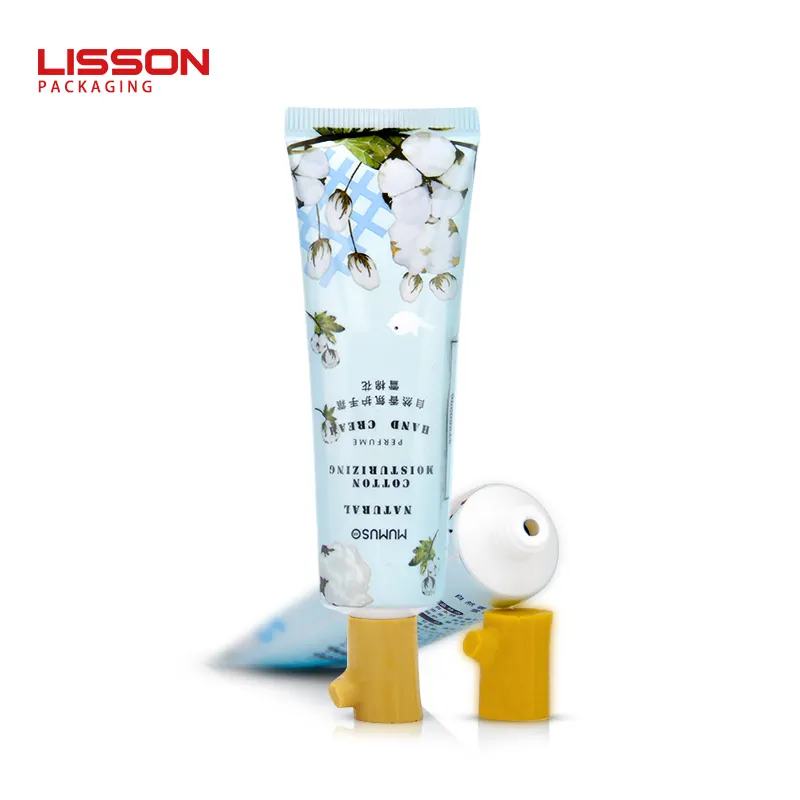 Lisson bulk production plastic tubes with caps chic design for cleanser 2