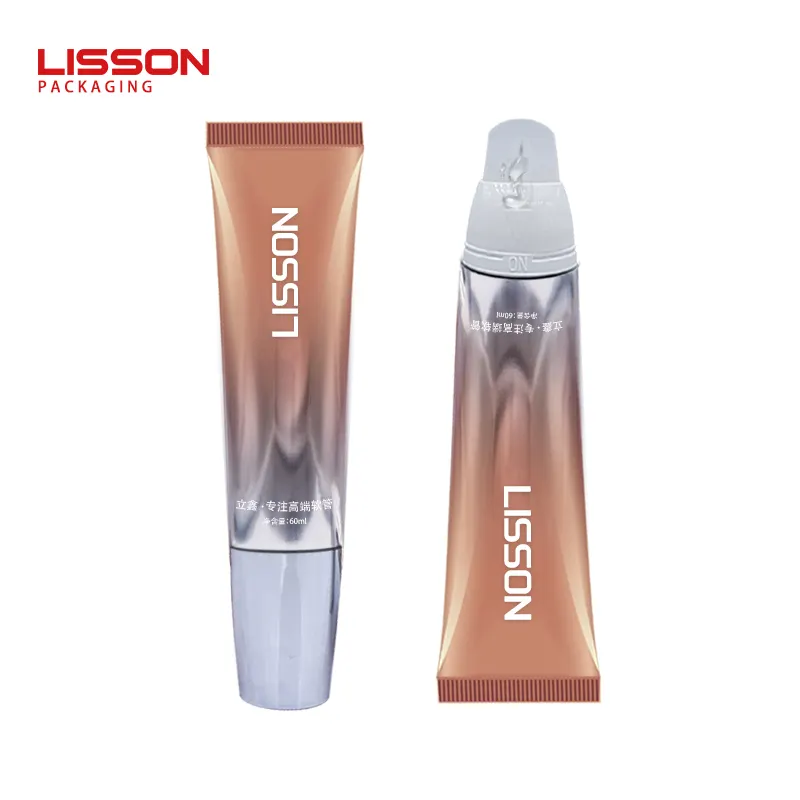 Lisson custom squeeze tubes for cosmetics applicator for packing 3