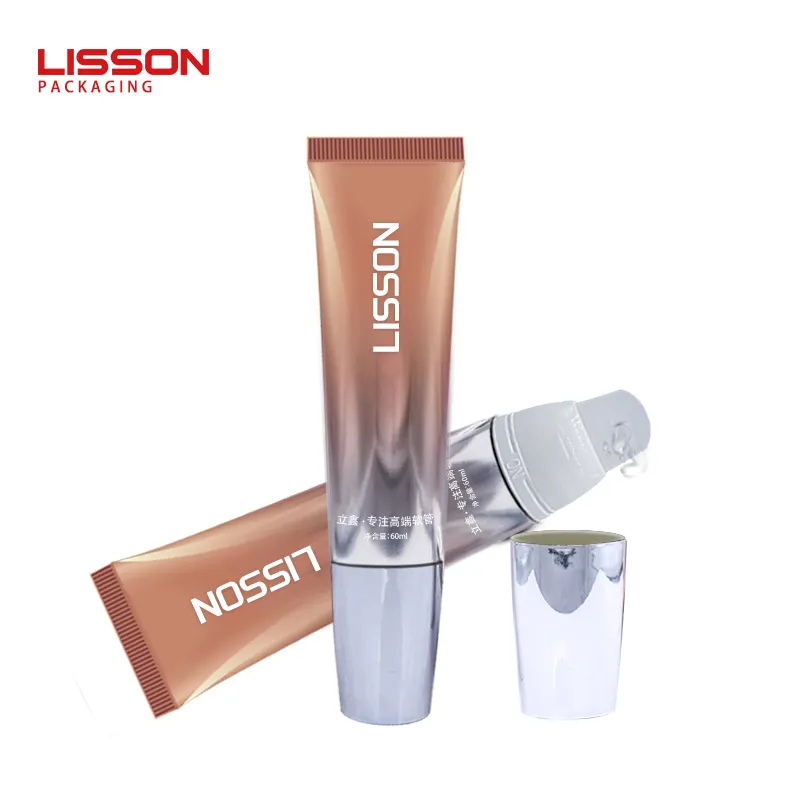 Lisson custom squeeze tubes for cosmetics applicator for packing 4