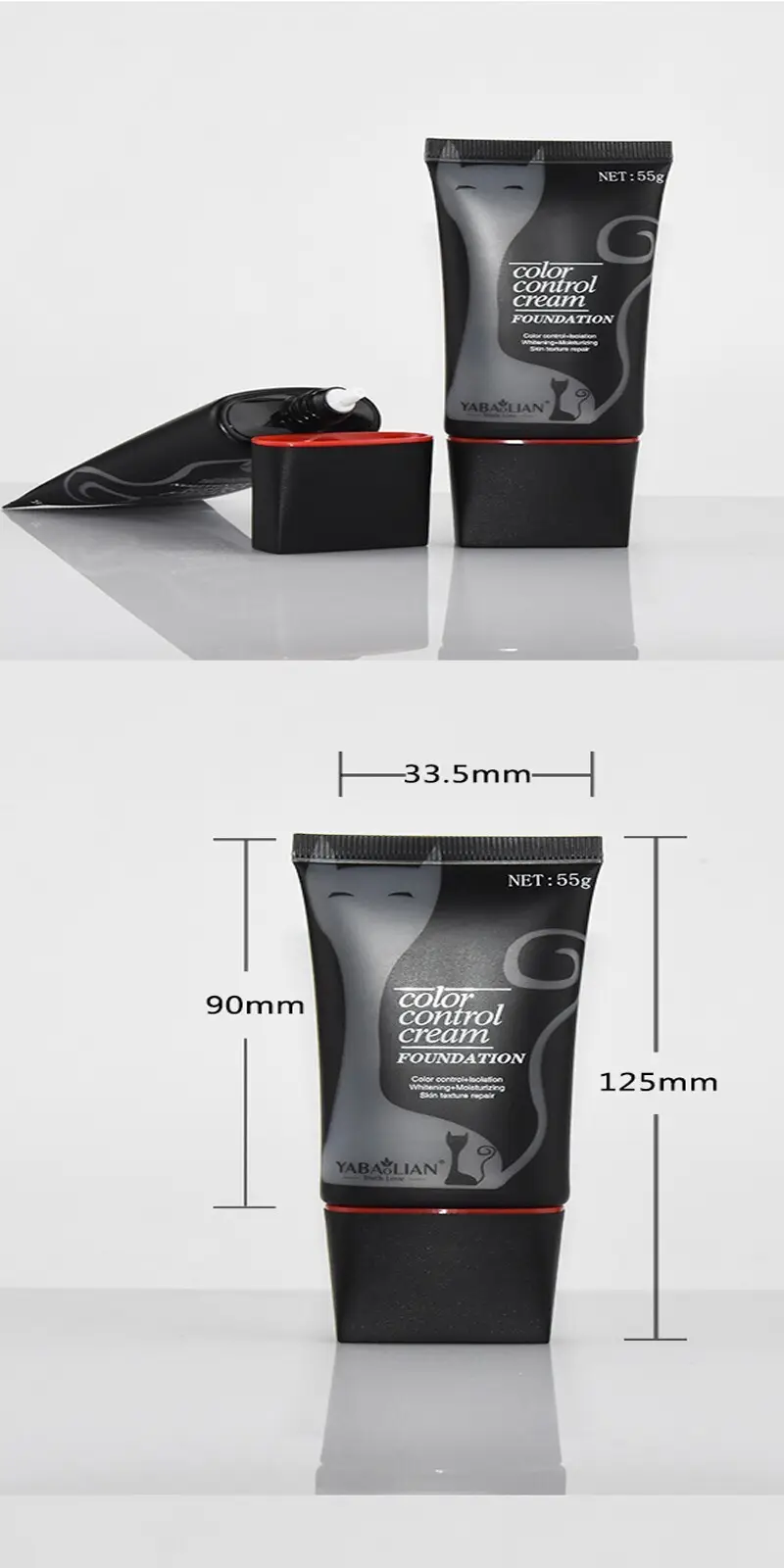 manufacturer clear tube packaging bulk production for lotion 2