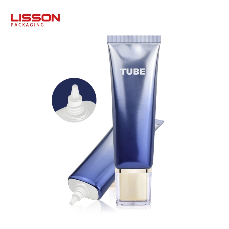 Supply Plastic Squeeze Tube Acrylic Screw Cap cosmetic Oval Tube 1