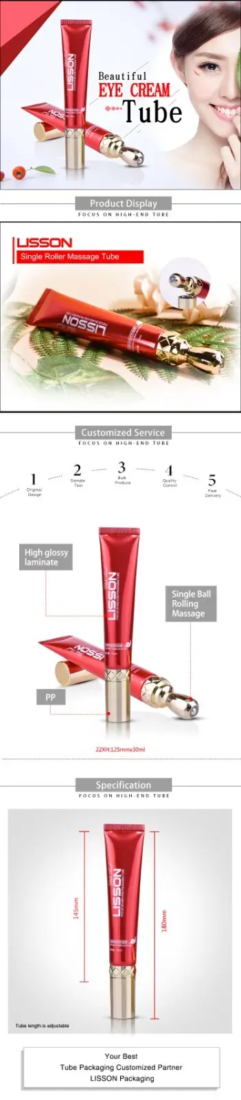 Lisson empty tubes for creams safe packaging for makeup 2