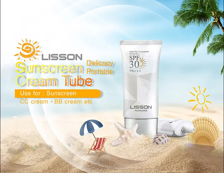 Lisson empty squeeze tubes bulk production for lotion 4