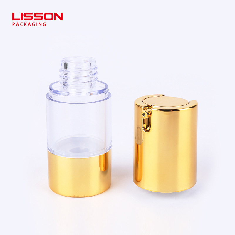 15ml 30ml 50ml 80ml 化粧品エアレスポンププラスチッククリームボトル 4