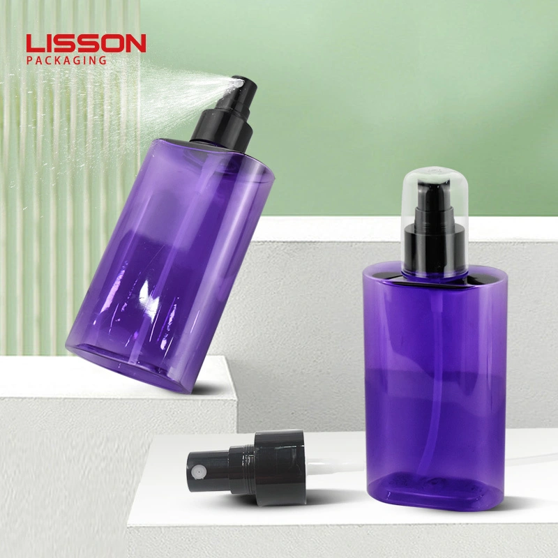 Supply PETG 220ML Transparent Mist Spray Bottle-Lisson Packaging 1