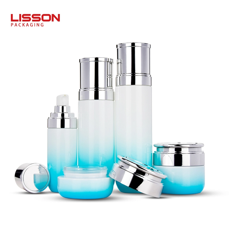 Factory Customized 30g 50g 100ml 120ml Cosmetic Jars Glass Bottle Sets 1