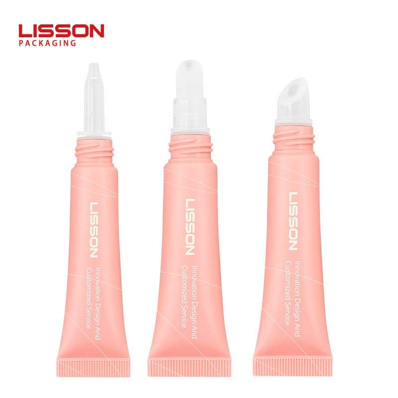 Custom PCR-PE and sugarcane lip gloss packaging