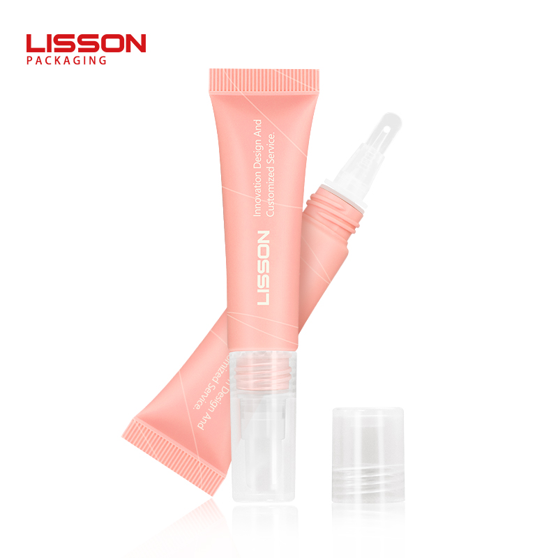 5–15ml PE lip gloss tube with PP screw cap