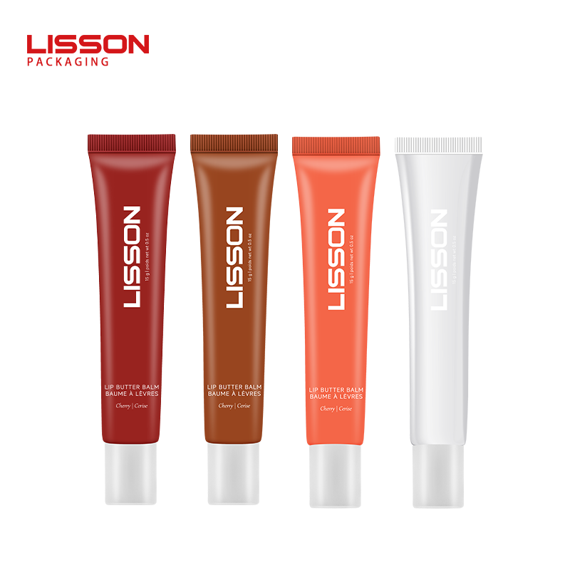 OEM silicone tip cosmetic tube with custom printing