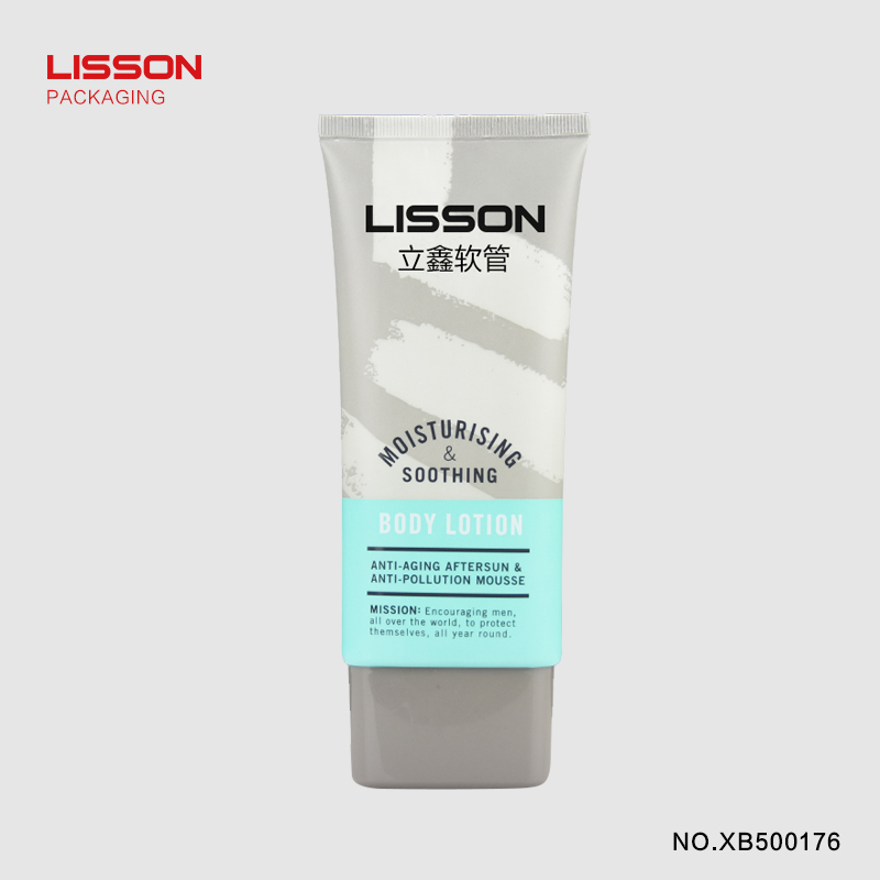 Lisson Tube Package Brand cosmetic care massage custom 4