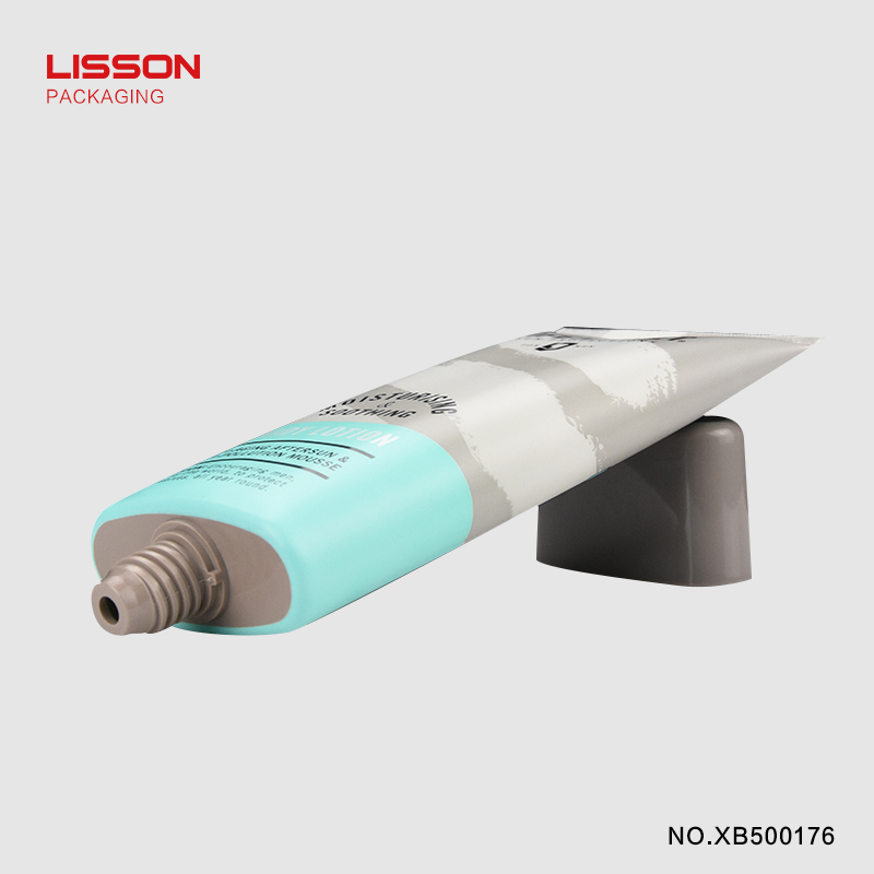 Lisson Tube Package Brand cosmetic care massage custom 5