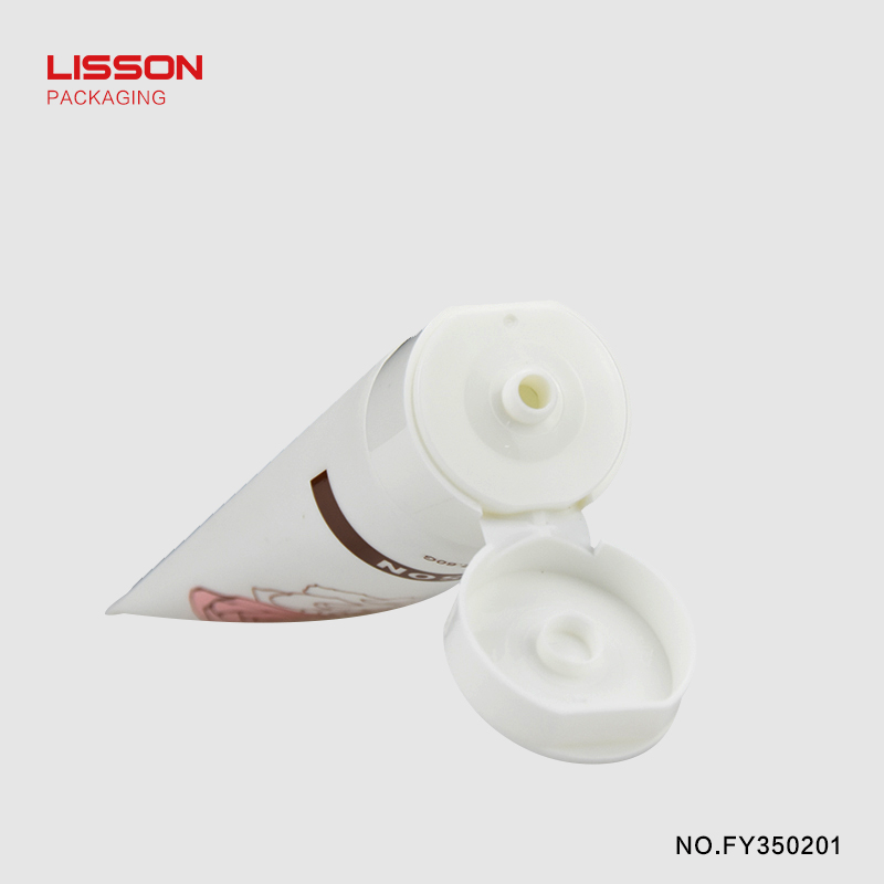 Lisson Brand tube round cap custom bottles with flip top caps 6