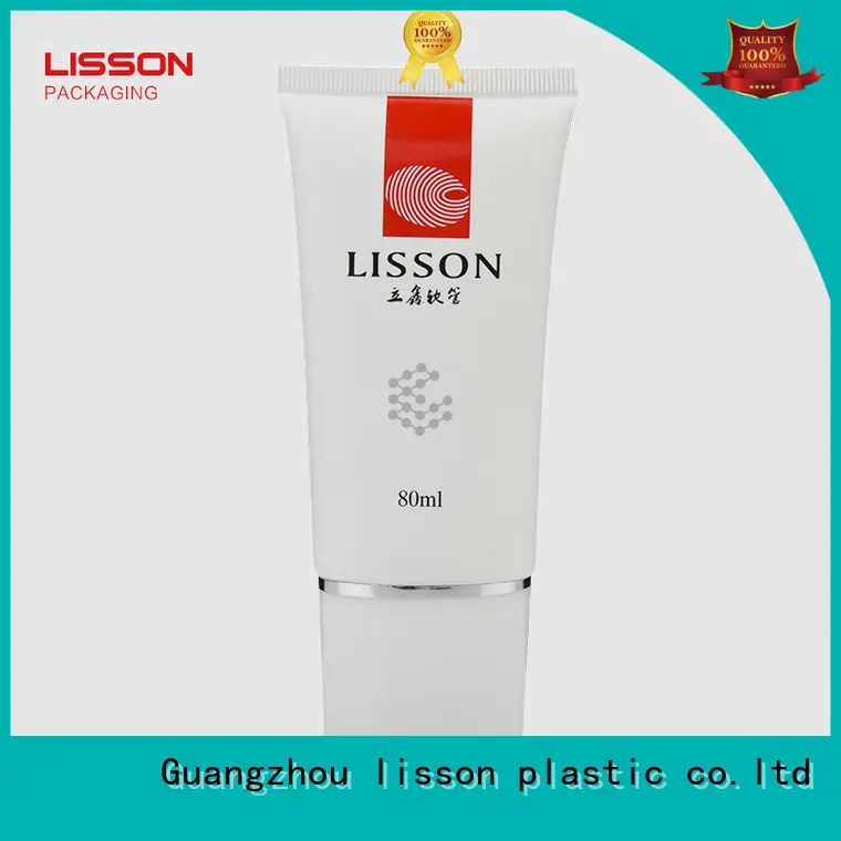 Quality Lisson Tube Package Brand silver super cosmetic tube 1