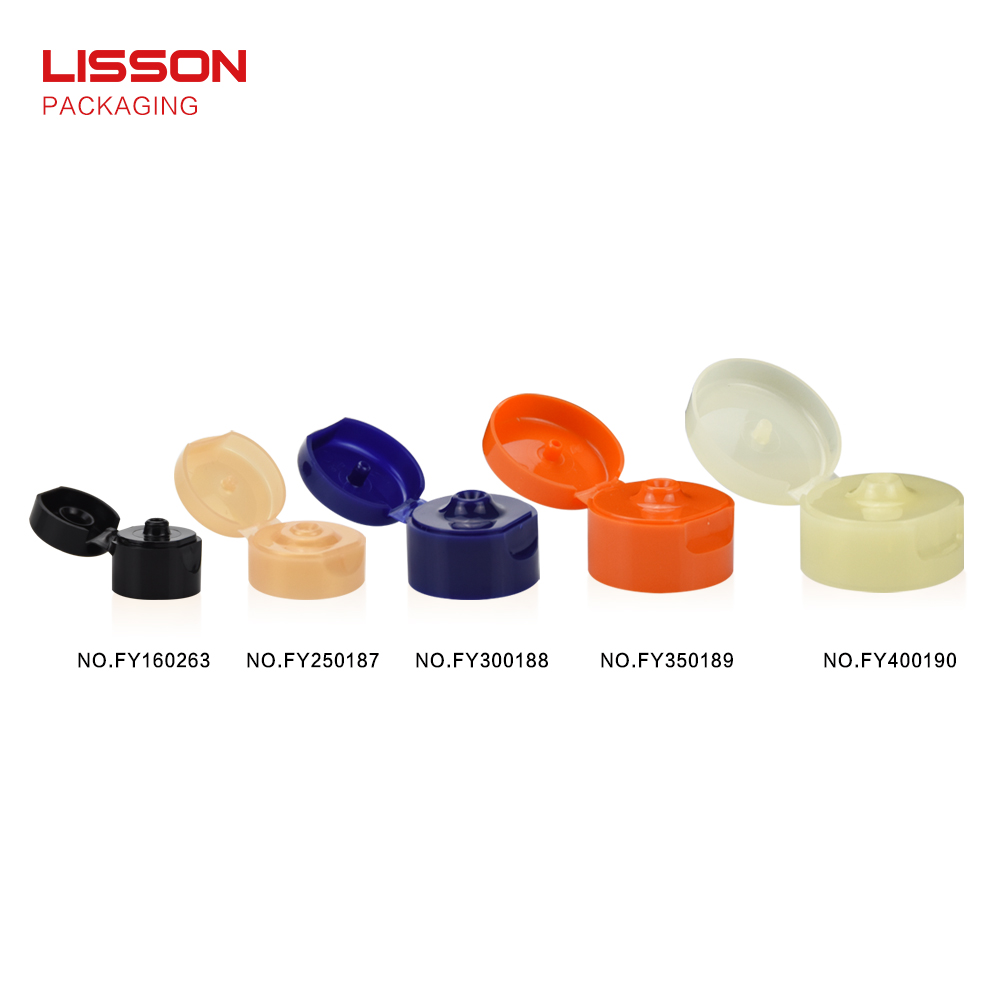 Lisson Tube Package Brand round bottles with flip top caps tube supplier 2