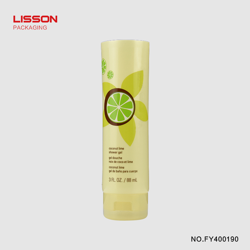 Lisson Tube Package Brand round bottles with flip top caps tube supplier 5