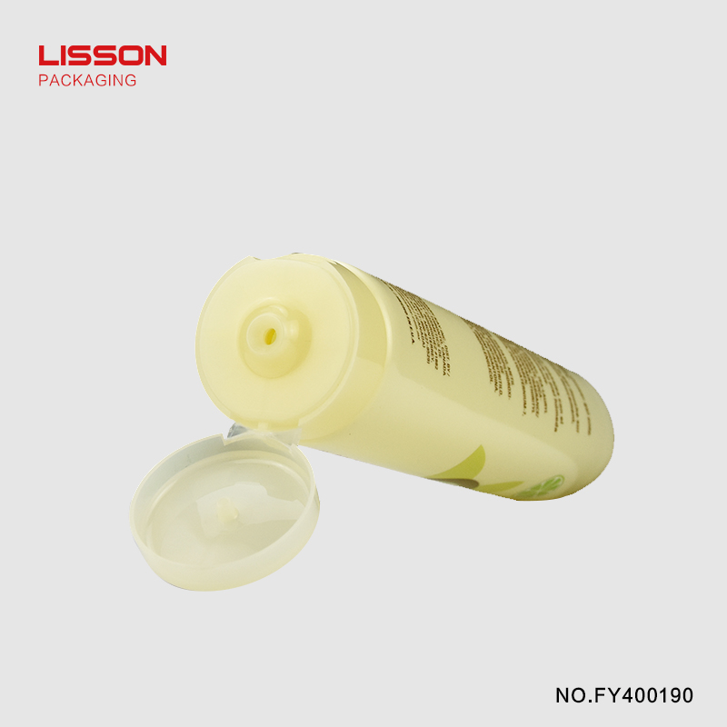 Lisson Tube Package Brand round bottles with flip top caps tube supplier 6