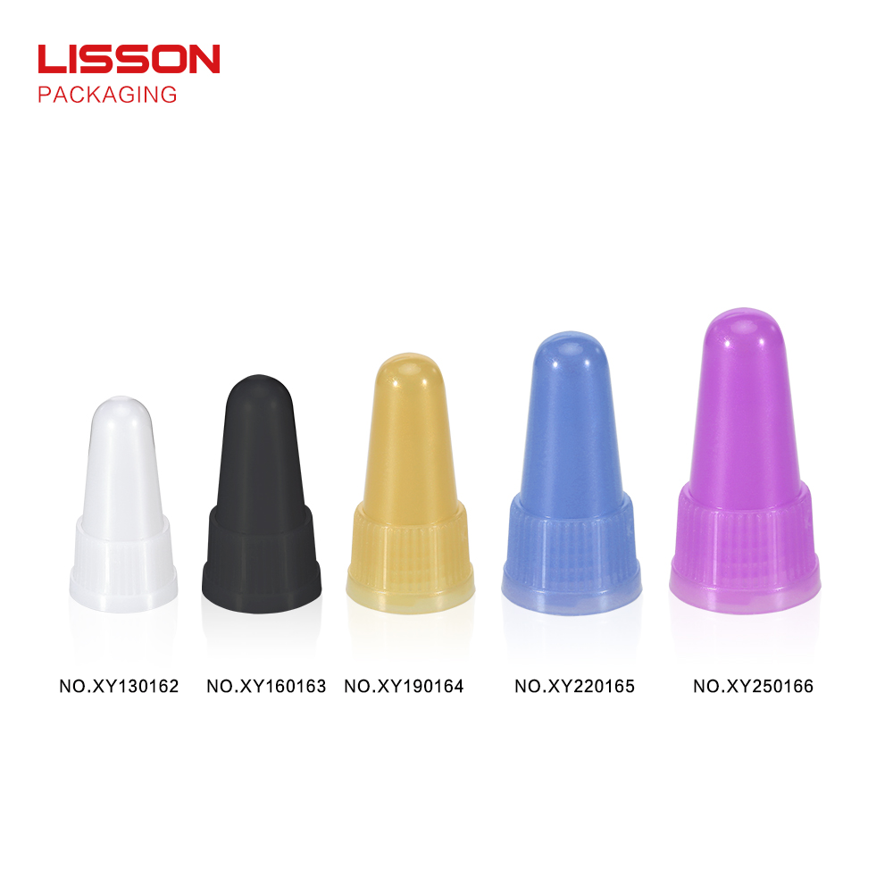 Lisson Brand cap vertical plastic tubes with screw caps 2
