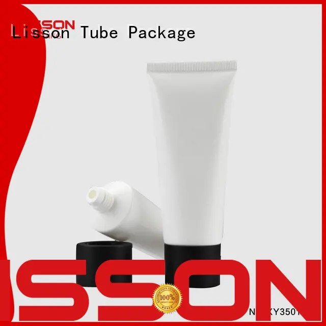 screw top rounded plastic tube caps hollow Lisson Tube Package 1