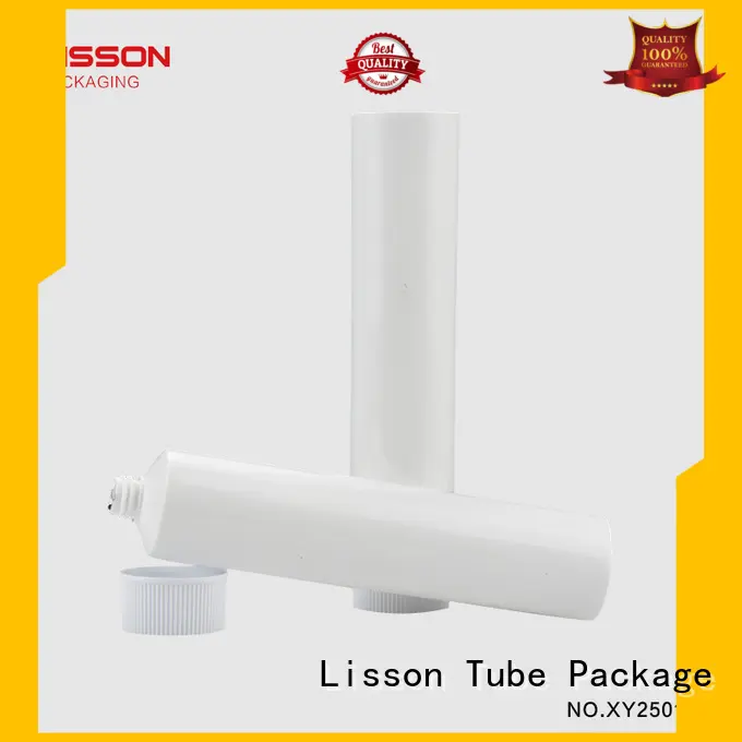 Quality Lisson Tube Package Brand plastic tubes with screw caps hemisphere rounded 1