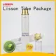 Custom aluminum transparent lotion pump Lisson Tube Package laminated 1
