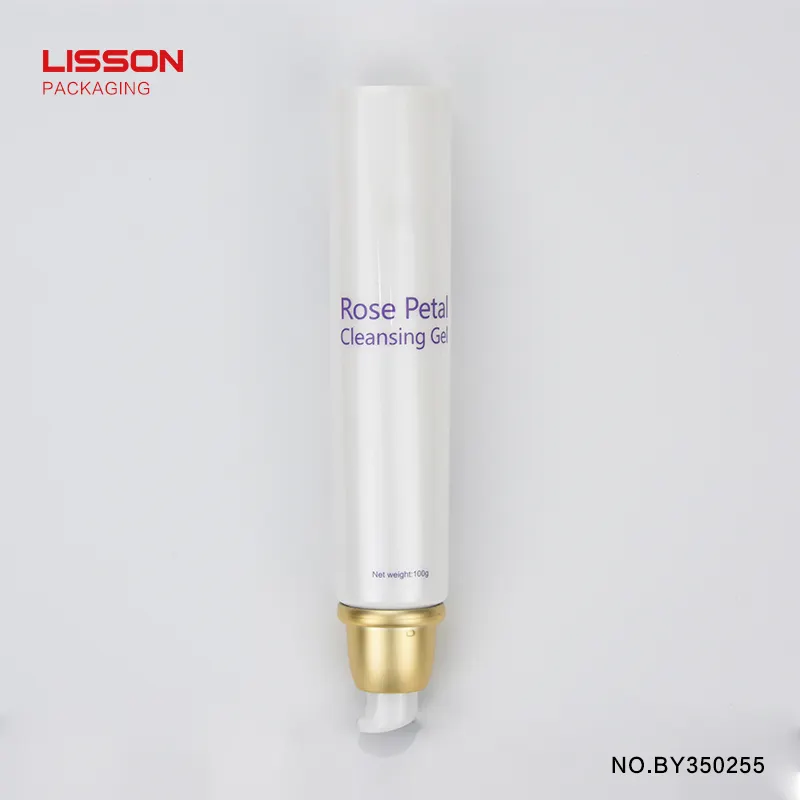aluminum oval pump tops for bottles cosmetic Lisson Tube Package company 3