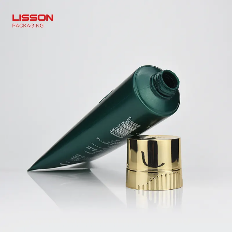 plastic  metalized embossment Lisson Tube Package Brand 6