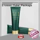 plastic  metalized embossment Lisson Tube Package Brand 1
