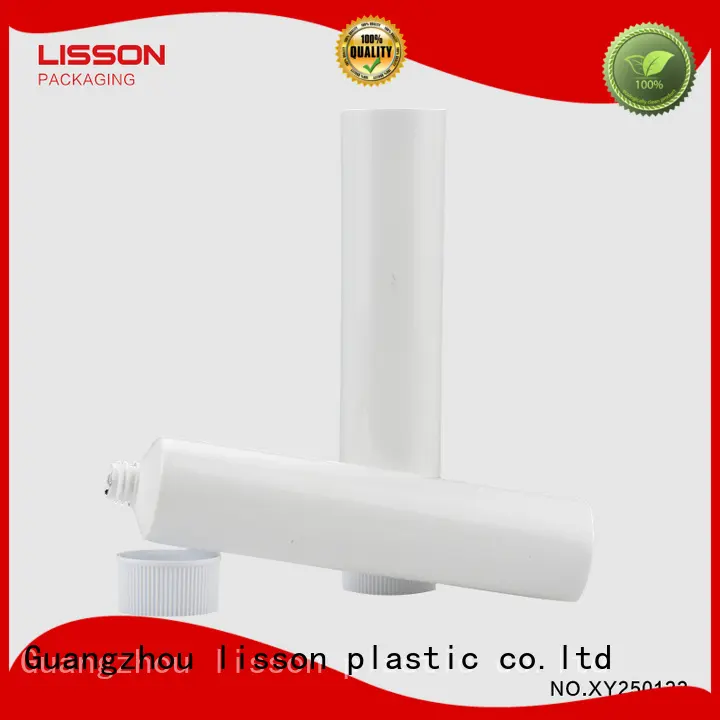 plastic tubes with screw caps stripe hemisphere Lisson Tube Package Brand plastic tube caps 1
