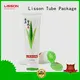 Wholesale plastic volume green cosmetic packaging Lisson Tube Package Brand 1