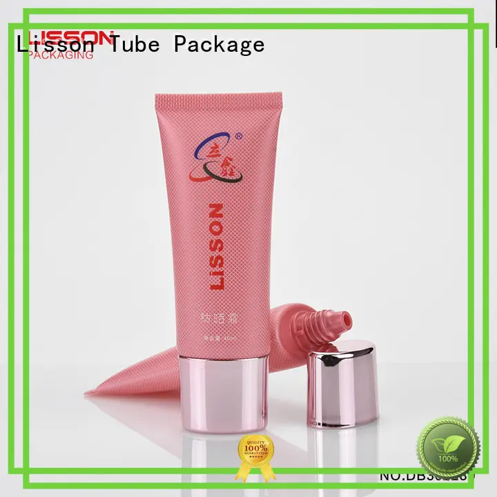 thread aluminium Lisson Tube Package Brand lotion packaging 1