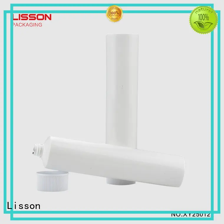 screw Custom round hollow plastic tube caps Lisson top 1
