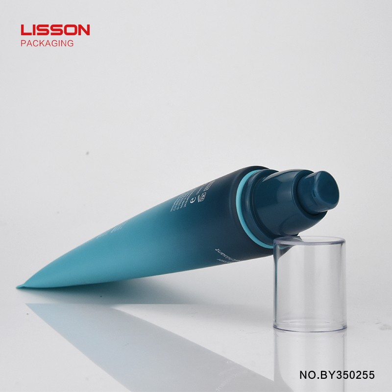 oval aluminum transparent Lisson Brand lotion pump supplier 6