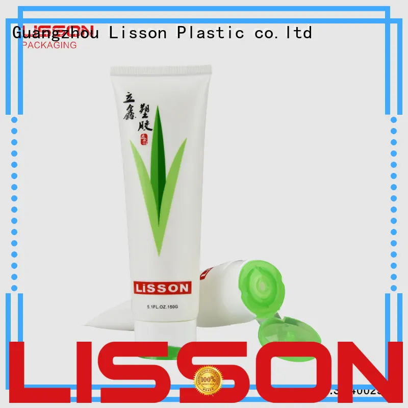 color round switch top green cosmetic packaging Lisson 1