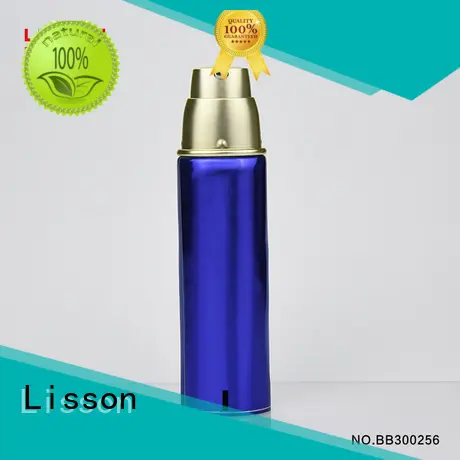 pump tops for bottles metallized Lisson Brand lotion pump 1