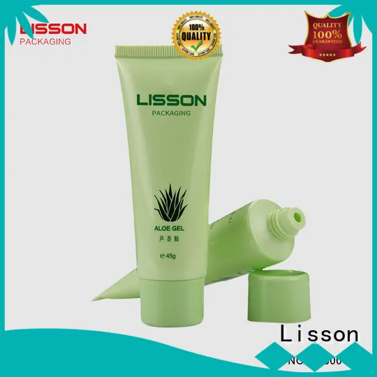 vertical stripe hollow plastic tube caps Lisson Brand 1
