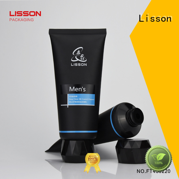 cleanser bottles with flip top caps round cap Lisson Brand 1