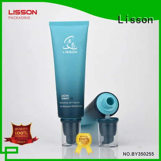 plastic airless d35 pump tops for bottles Lisson Brand 1