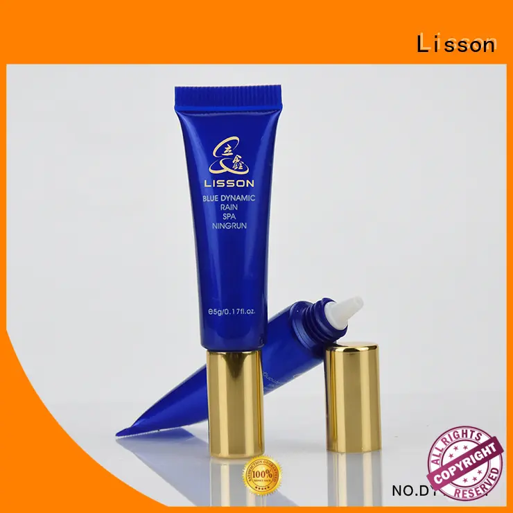shape luxury as golden Lisson Brand lotion packaging supplier 1