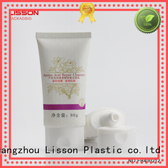 facial bottles with flip top caps tube cleanser Lisson Brand 1