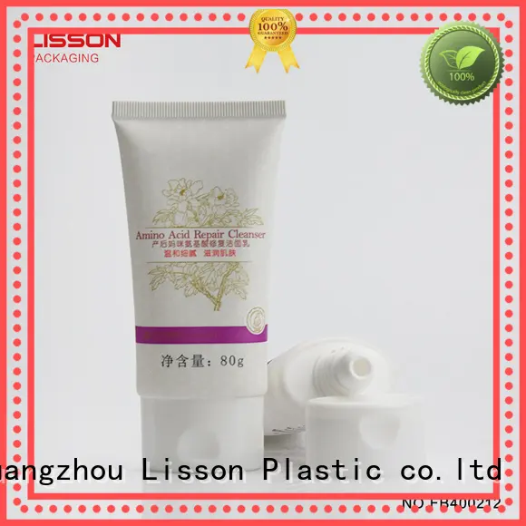 facial bottles with flip top caps tube cleanser Lisson Brand 1