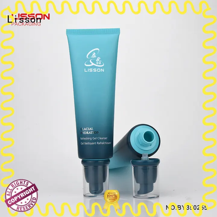 Lisson transparent hand lotion pump facial for lotion 1