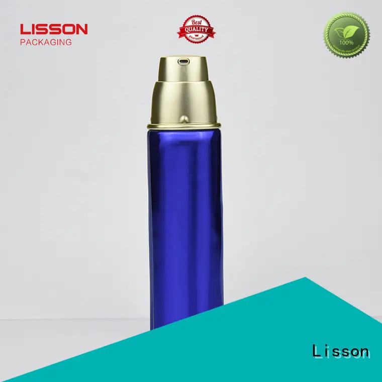 Lisson round lotion pump clear for cleanser 1