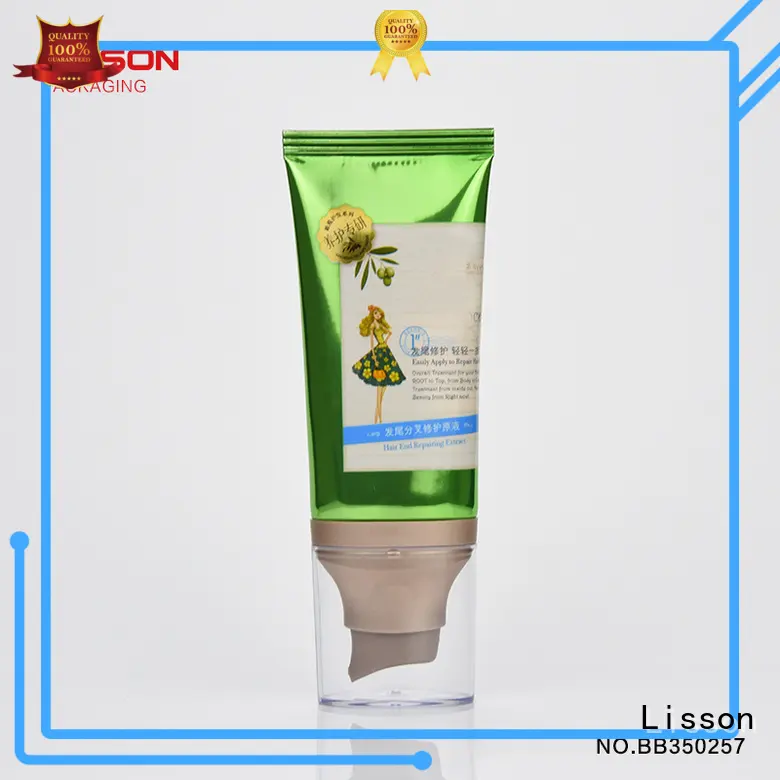 Lisson facial airless pump bottle suppliers aluminum for cleanser 1
