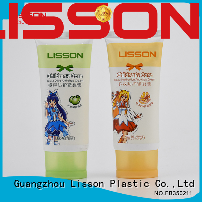 refillable hand cream tube packaging screw cap for packing Lisson 1