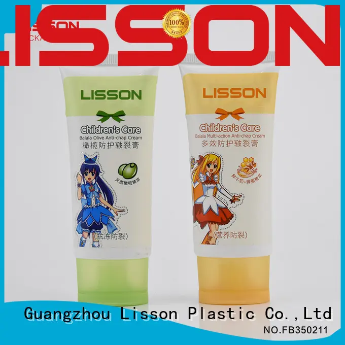 refillable hand cream tube packaging screw cap for packing Lisson 1